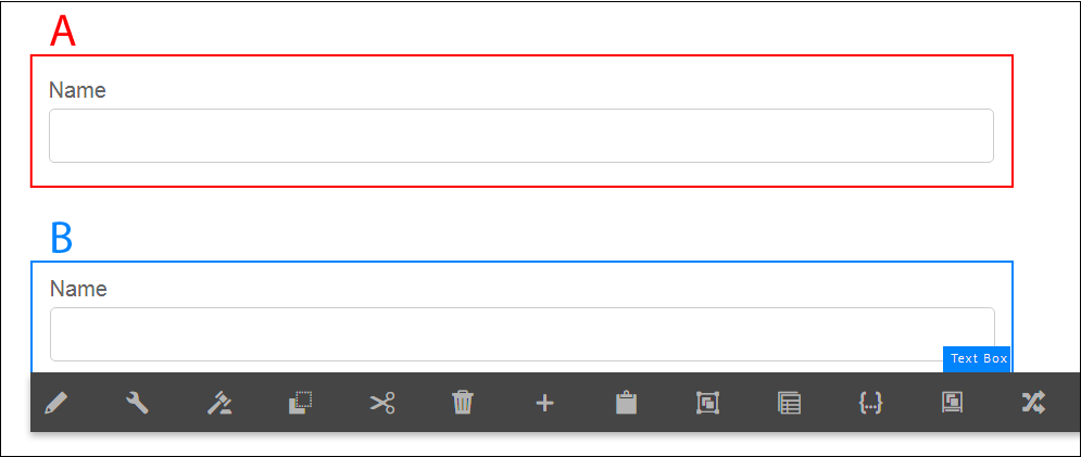 Interactive and editable adaptive forms