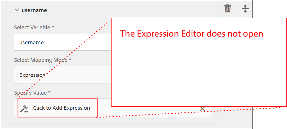 AEM Forms Expression Editor does not work